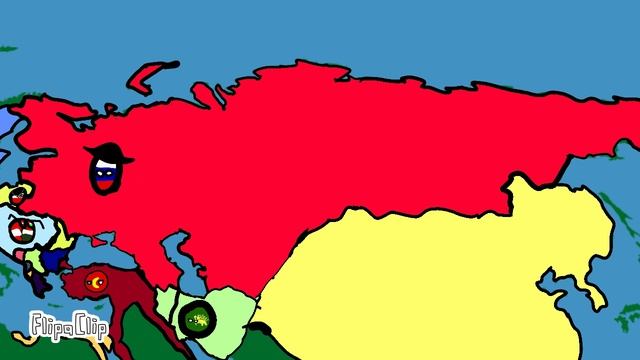 История России на карте смотреть онлайн