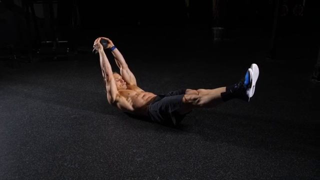 Удержание "Лодочки" с гирей/Kettlebell Weighted Hollow Body Hold смотреть онлайн