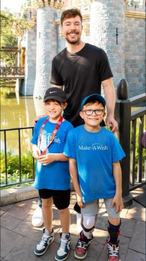 Я Удивил 50 Детей из Make-A-Wish Поездкой в Диснейленд (Мистер Бист | Mr Beast)