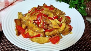 💥🥘СОЧНОЕ куриное филе с  ОВОЩАМИ 🌶️🥕🧅на сковороде. Как приготовить куриное филе ВКУСНО и БЫСТРО