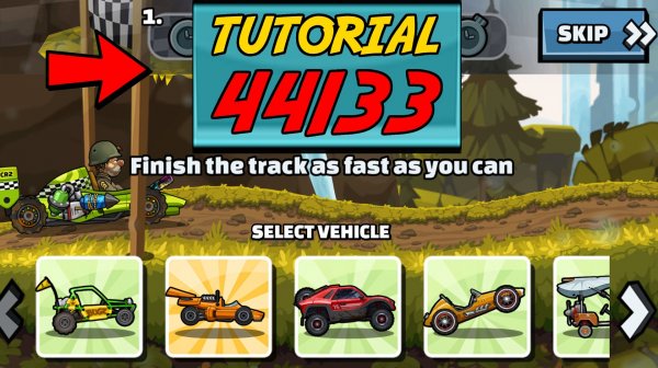 🎥 44183 TUTORIAL 🎥 (Bolt's Bizarre Commute) - Hill Climb Racing 2