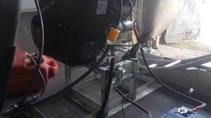 Аэролодка Рапид360  Обкатка двигателя Лончин 30лс