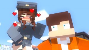 Джей Джей и Джей Джей Сестринский тюремный любовный челлендж - Анимация для Майнкрафта