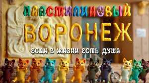 Пластилиновый Воронеж | Если в жизни есть душа | клип