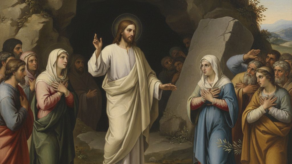 Евангелие от Иоанна, Глава 11 смотреть онлайн