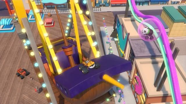 Вспыш и чудо-машинки | Суперпревращения и спасения с Вспышем, Зегом и Страйпсом | Nick Jr. Cyrillic смотреть онлайн