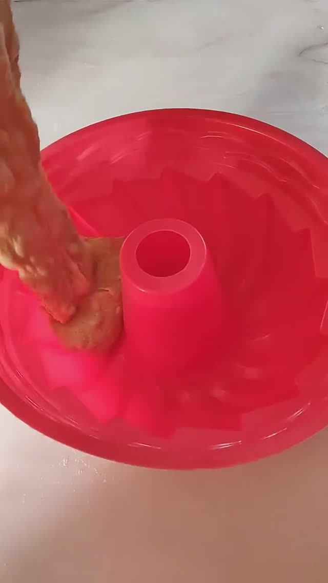 Пирог из овсяной муки и хлопьев