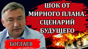 Владимир Боглаев. Шок от мирного плана, сценарий будущего, по какому пути мы пойдем.