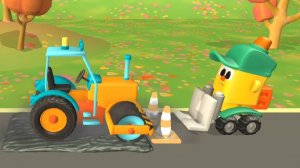 Лева и машинки