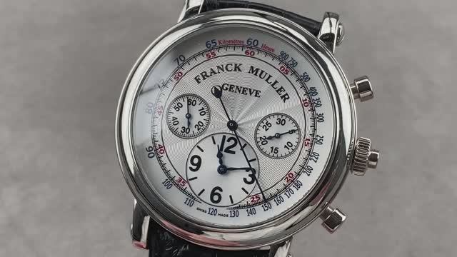 Franck Muller Double Face Double Chronograph Rattrapante 7002 CC RC DF