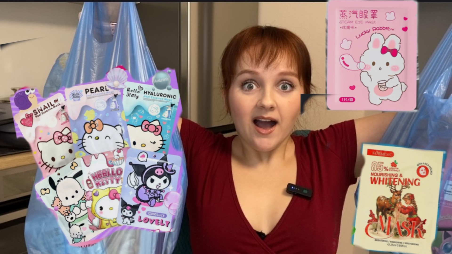 ЗАКАЗАЛА КУЧУ ТКАНЕВЫХ МАСОК С OZON! смотреть онлайн