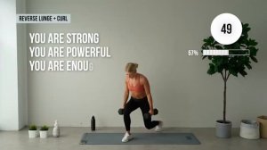 📹 30 МИНУТ HIIT-Тренировка стоя, силовая. Без повторений, домашняя тренировка →