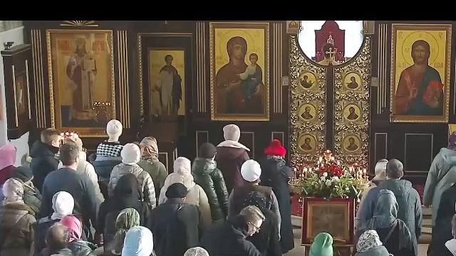 23.11.2025 Литургия. Воскресенье. Седмица 24-я по Пятидесятнице. смотреть онлайн