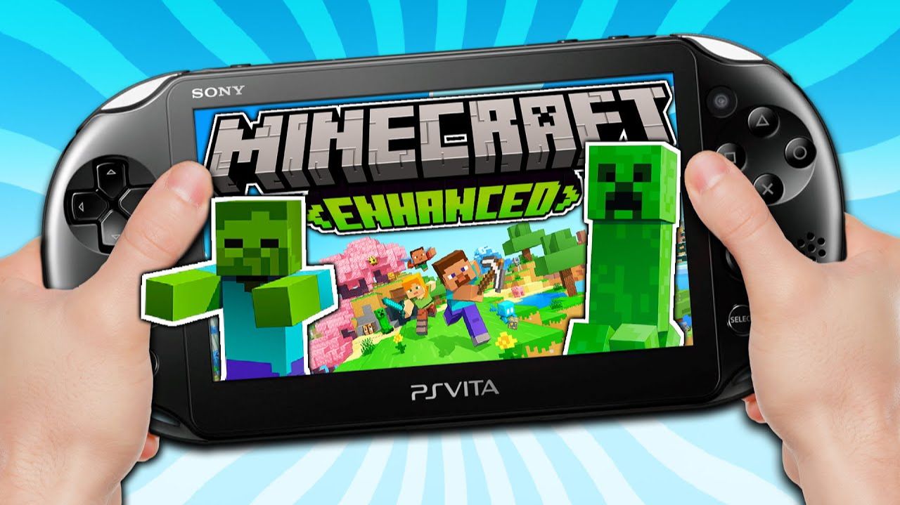 ЗАПРЕЩЕННЫЙ Майнкрафт на PS Vita - Minecraft Enhanced смотреть онлайн