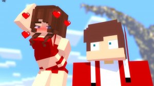 Джей Джей и Сестра Джей Джей Оказались в ловушке на Острове - Анимация для Майнкрафта