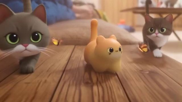 кот идëт с котами шок🤣🤣🤣