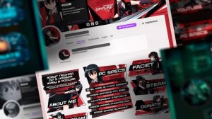 [TOP] Оформление Твич (Twitch) - Примеры готового дизайна!