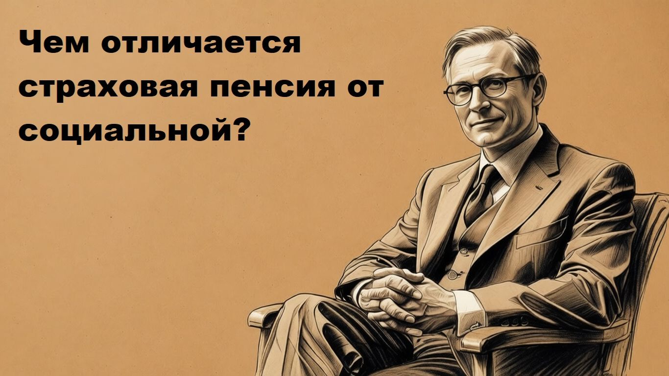 Чем отличается страховая пенсия от социальной смотреть онлайн