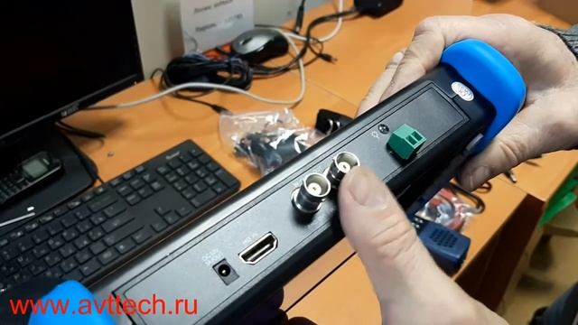 Тестер видеонаблюдения AVT IPTEST 9800 ADH Plus