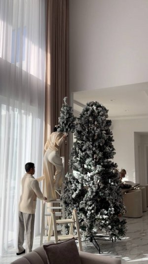 Добро пожаловать наша первая семейная елка 🌲