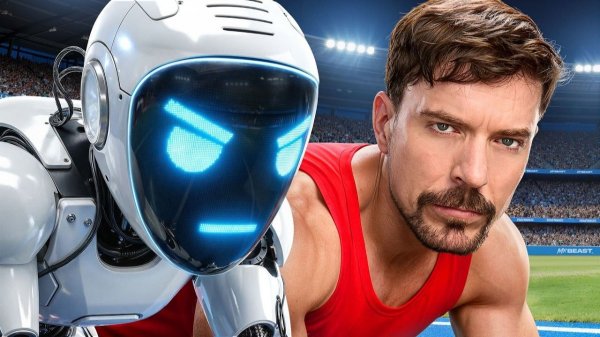 Самый Быстрый Человек В Мире Vs. Робот (Мистер Бист | Mr Beast)