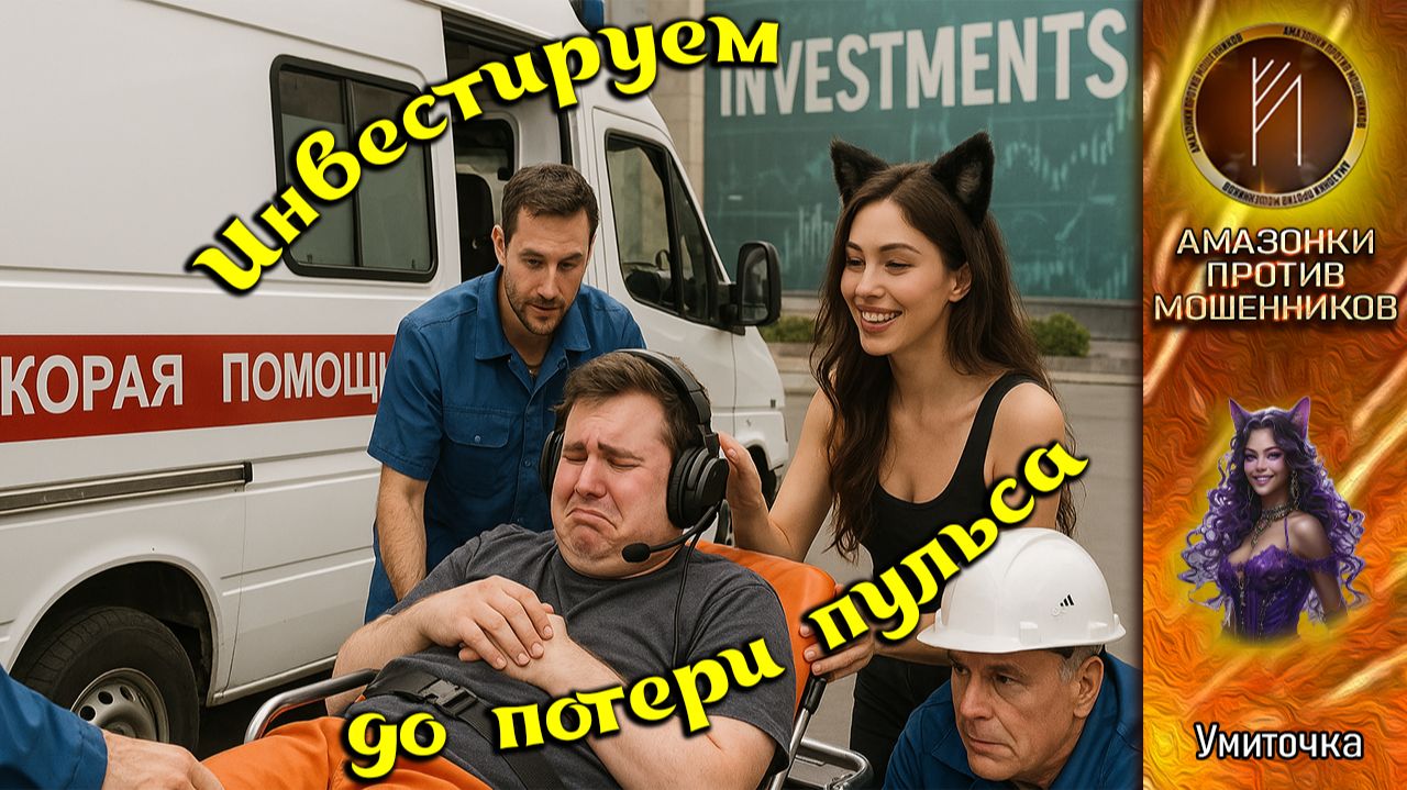 УМИТОЧКА. Инвестируем до потери пульса. Телефонное мошенничество. Перезалив смотреть онлайн
