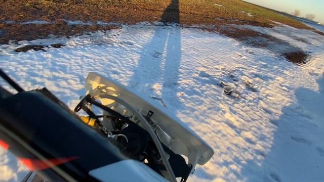 ТРИ РАЗА РАЗЛОЖИЛСЯ ПО ЛЬДУ НА ПИТБАЙКЕ! смотреть онлайн