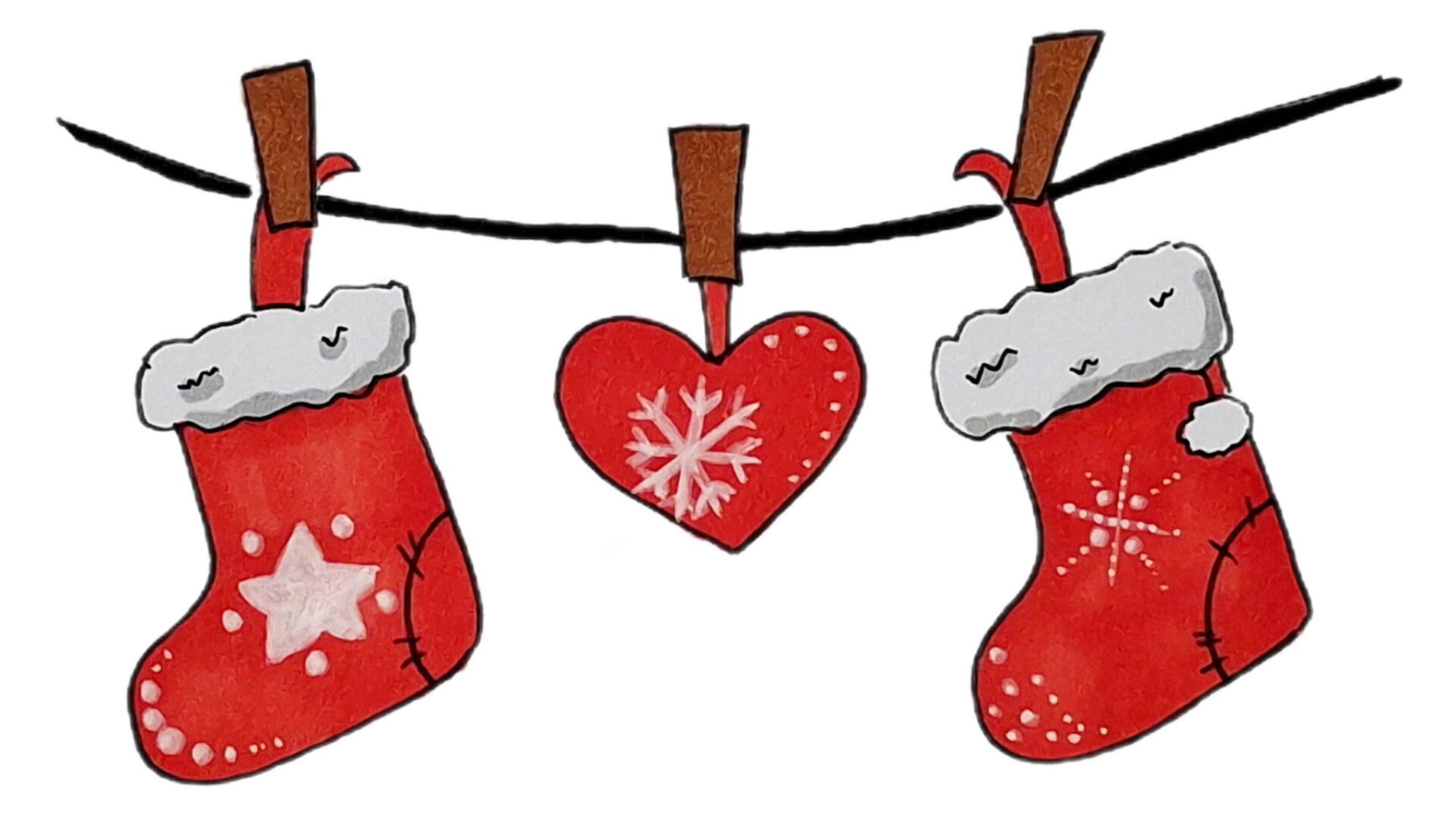 Как нарисовать простой Новогодний рисунок смотреть онлайн