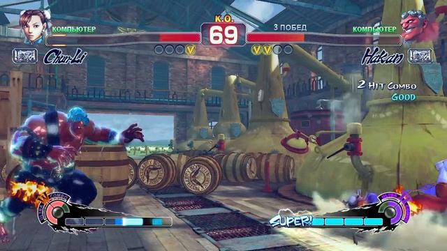 Ultra Street Fighter IV Chun-Li VS Hakan смотреть онлайн