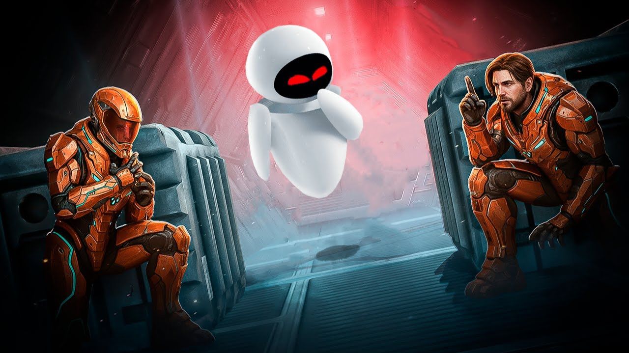 РОБОТ-МАНЬЯК  ОТКРЫЛ ОХОТУ!!!