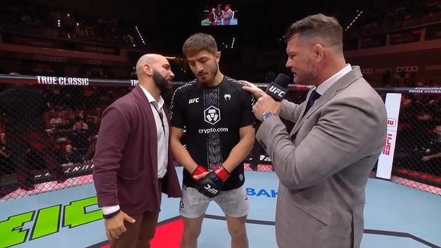 UFC Катар: Абдул-Рахман Яхьяев - Слова после боя смотреть онлайн