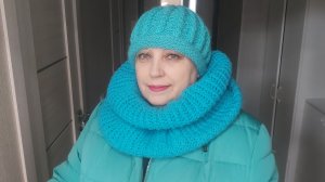 Вяжем шапку для тех, кому за 50  (свяжет даже начинающий) (часть 2)