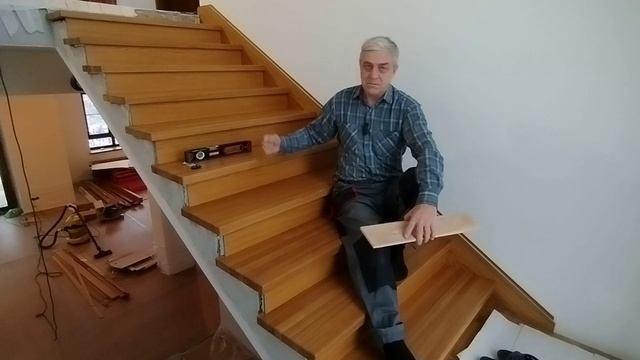 Обшивка (облицовка) бетонного марша деревом. Анонс