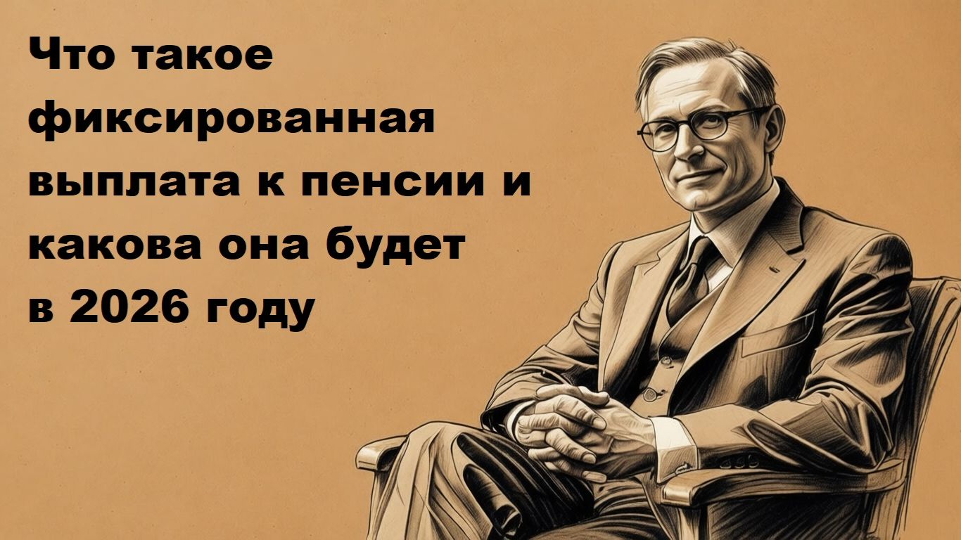 Что такое фиксированная выплата к страховой пенсии и какова она будет в 2026 году смотреть онлайн