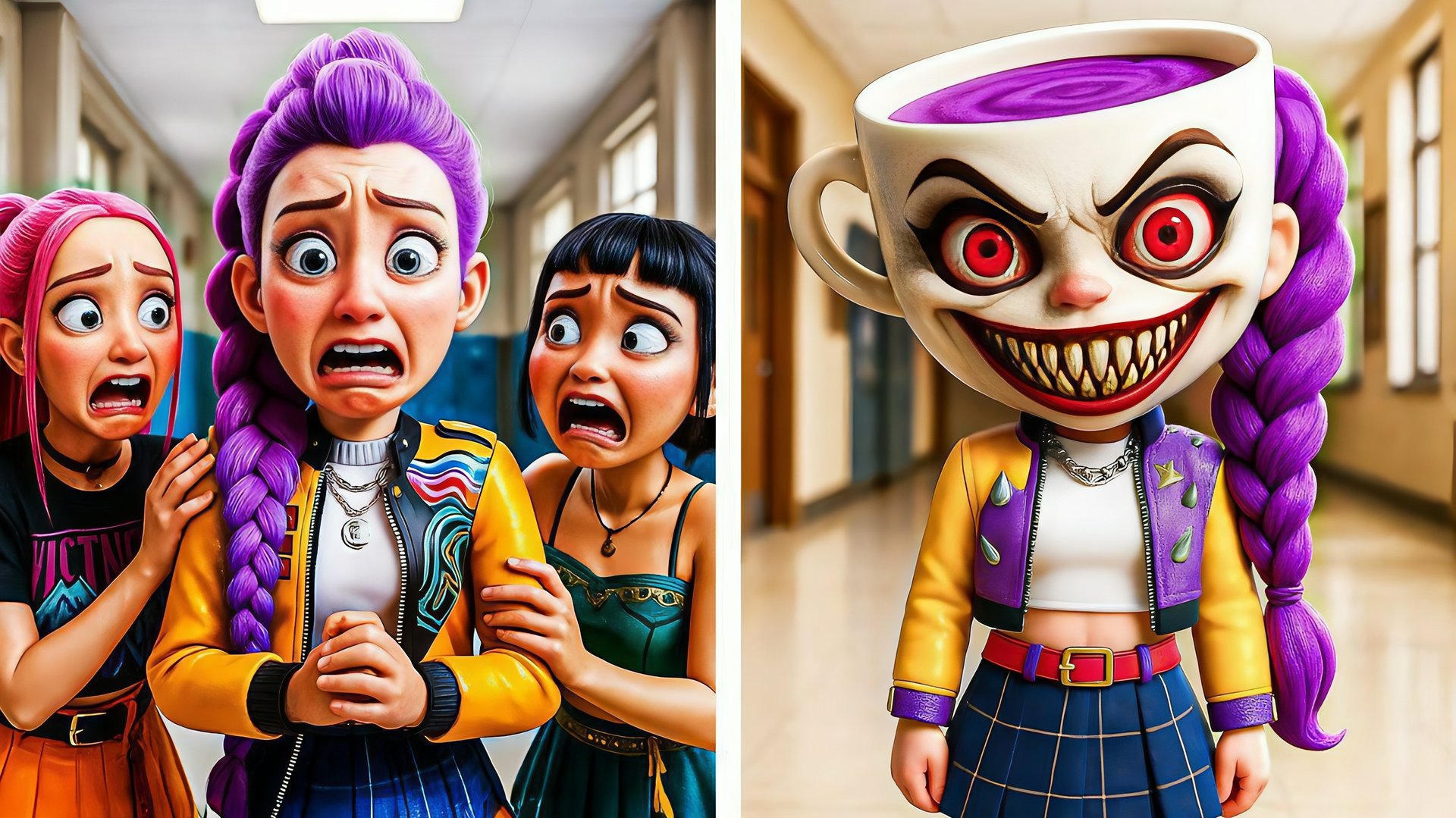 Балерина Капучина превращается в Руми охотницу смотреть онлайн