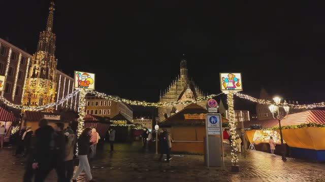 🇩🇪 Нюрнберг - Самый волшебный Рождественский город Германии С Прекрасными Украшениями Ручной Работ смотреть онлайн