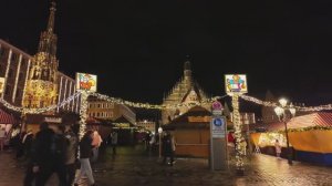 🇩🇪 Нюрнберг - Самый волшебный Рождественский город Германии С Прекрасными Украшениями Ручной Работ