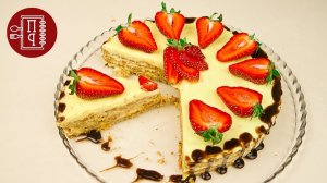 Без Выпечки и Печенья!  Торт Пломбир