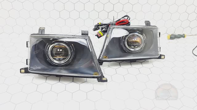 MITSUBISHI CHALLENGER фары светодиодные от Ledstudio смотреть онлайн