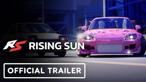 В трейлере Rising Sun показали разнообразие машин и трассы анимешной гонки смотреть онлайн