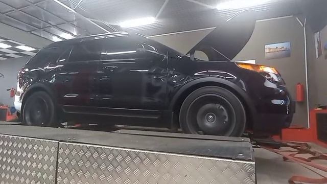 Ford Explorer замер мощности