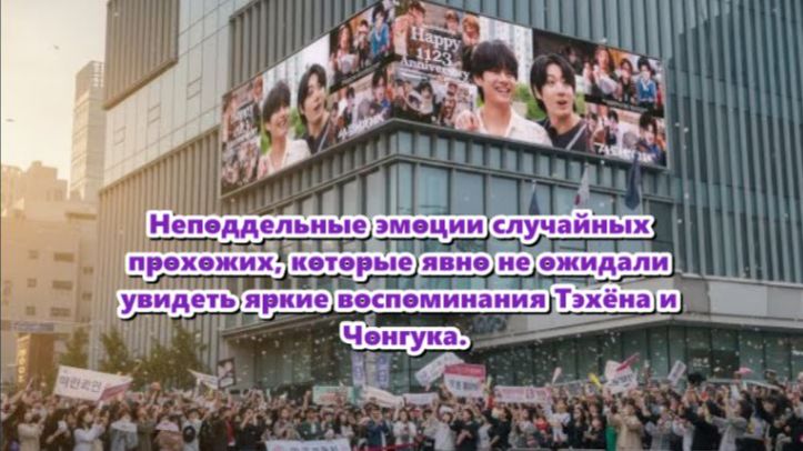 Настоящим сюрпризом стал контент — нежные, знакомые мгновения Тэхёна и Чонгука... /ОЗВУЧКА TANIY/.. смотреть онлайн