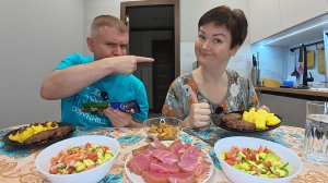 Мукбанг наше ВАЖНОЕ экспертное мнение! Мы лучшие ДИЕТОЛОГИ и спортсмены, не СОМНЕВАЙТЕСЬ) Ужин