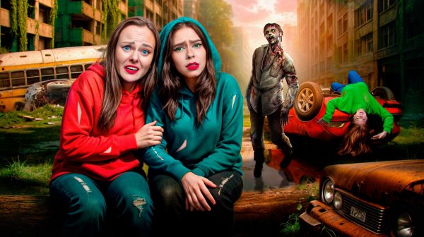 ОСТАЛИСЬ ОДНИ в Заброшенном Городе ЗОМБИ !