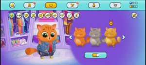 Котик Бубу Мультфильм Игра малышей