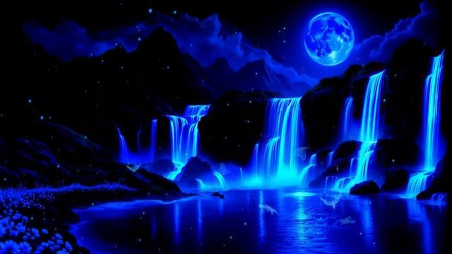 Водопад снов - Расслабляющая музыка для сна, фоновая музыка для отдыха смотреть онлайн