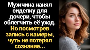 ИСТОРИЯ ИЗ ЖИЗНИ/Мужчина нанял сиделку для дочери, а посмотрев запись с камеры, чуть не упал