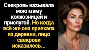 ИСТОРИЯ ИЗ ЖИЗНИ/Свекровь называла мою маму колхозницей и прислугой, но когда она приехала