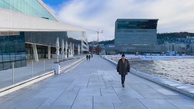 🇳🇴 Осло, Норвегия - морозный холод и спокойствие города