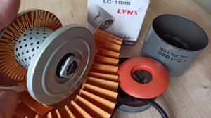 Распил масляного фильтра LYNXauto LC-1925